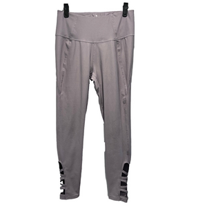 Apana High Waist Lavender Leggings with Cut-Out Detail – Size Medium